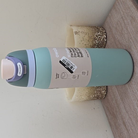 ⭐️ NEW Owala FreeSip Misty Meadow 40 Oz Stainless Steel Water Bottle - Picture 4 of 13